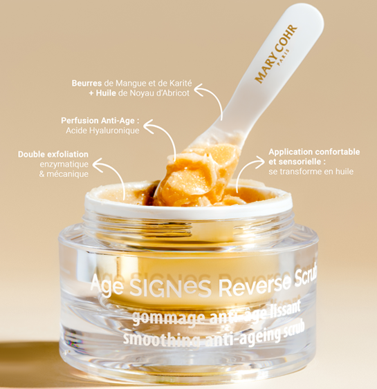 Gommage AGE SIGNES REVERSE SCRUB Le Gommage Soin aux actifs anti-âge