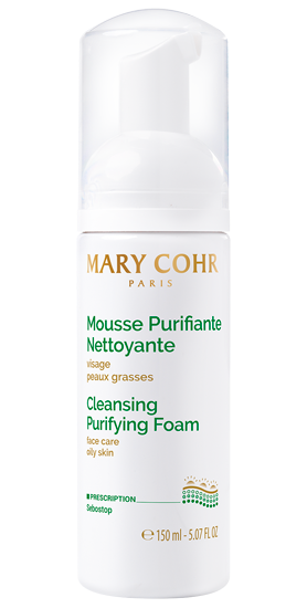 Mousse Purifiante Nettoyante Mousse démaquillante peaux grasses